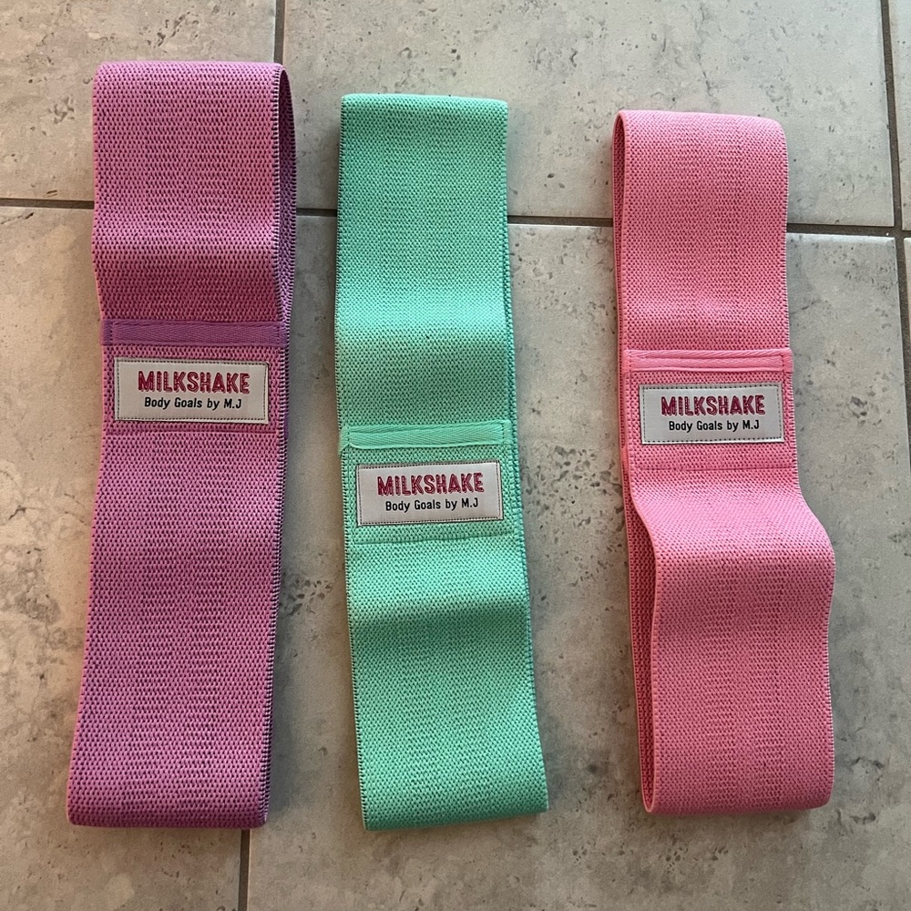 Booty bands. Never been used